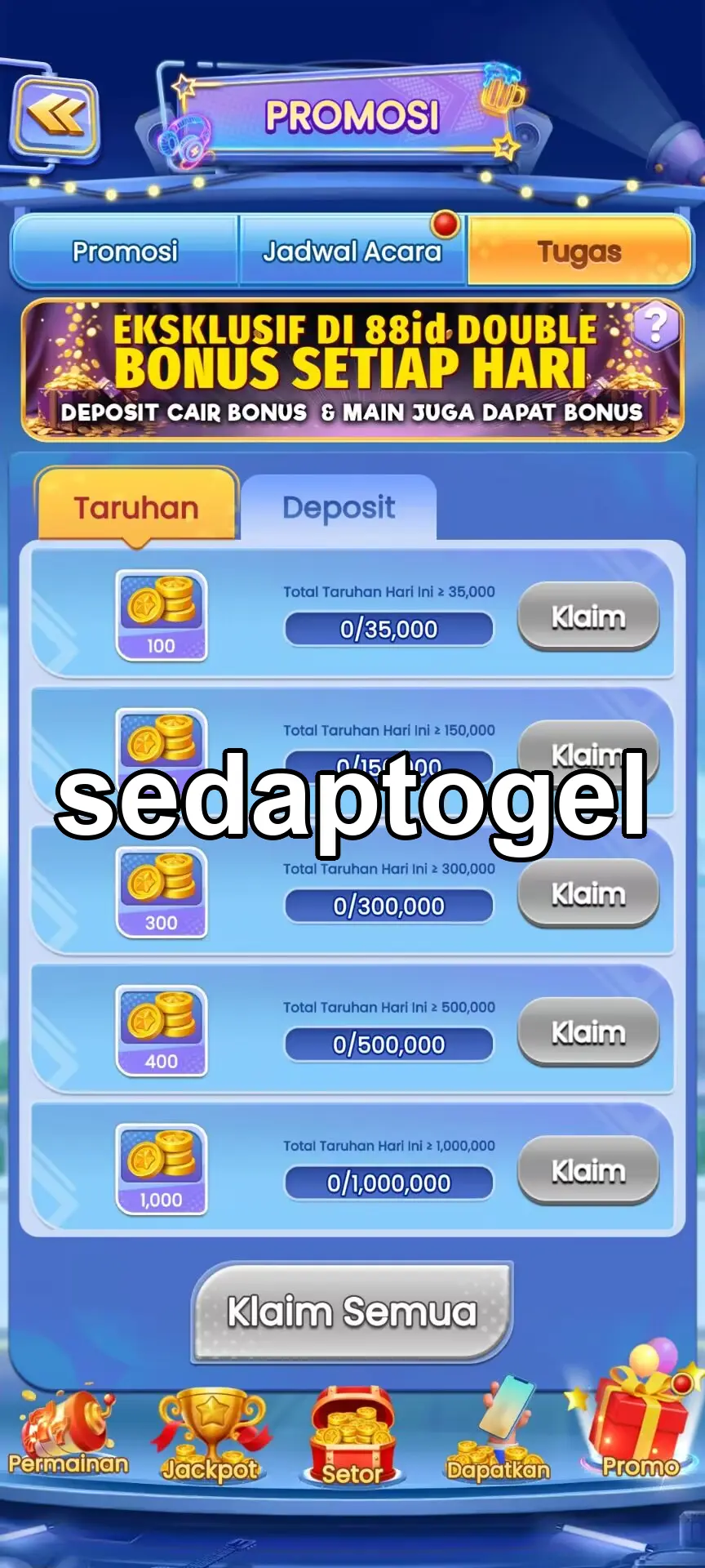 sedaptogel Tangkapan Layar - APK Resmi